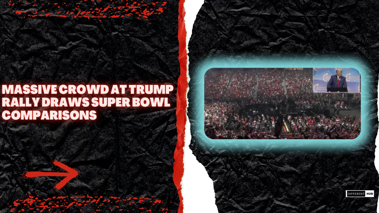 Massive Crowd at Trump Rally Draws Super Bowl Comparisons