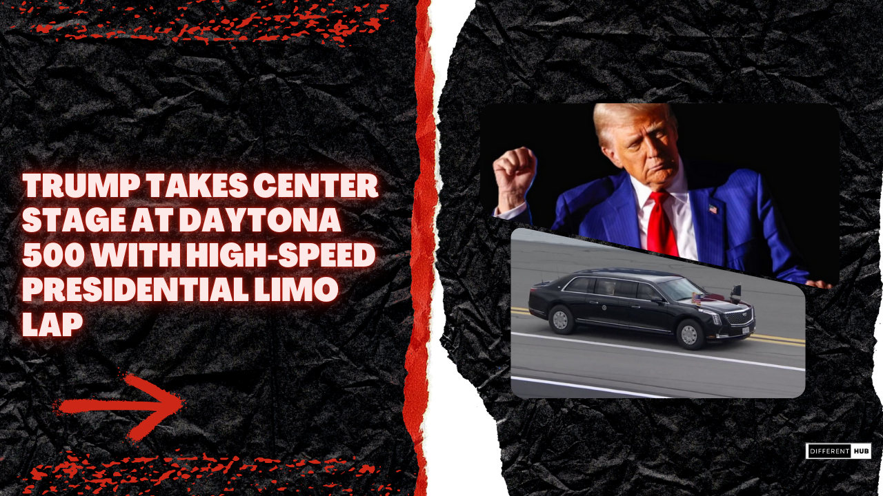 Trump Takes Center Stage at Daytona 500 with High-Speed Presidential Limo Lap