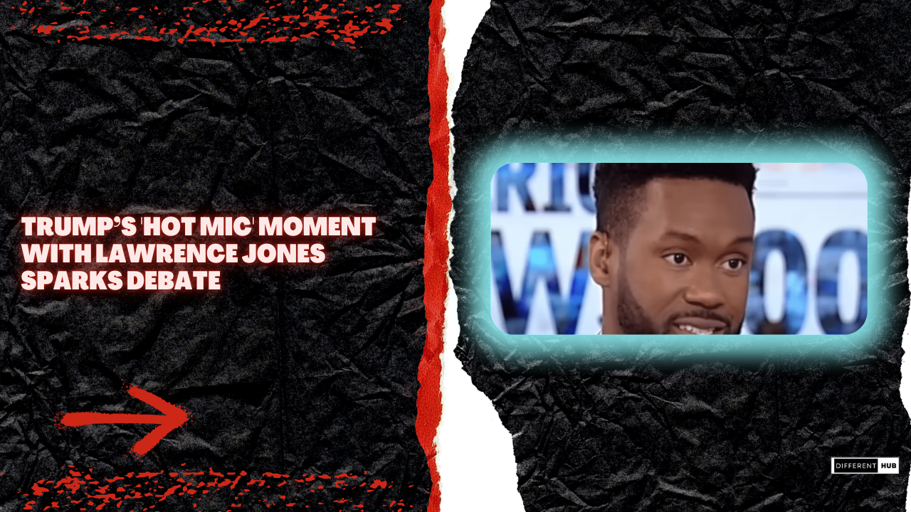 Trump’s ‘Hot Mic’ Moment with Lawrence Jones Sparks Debate